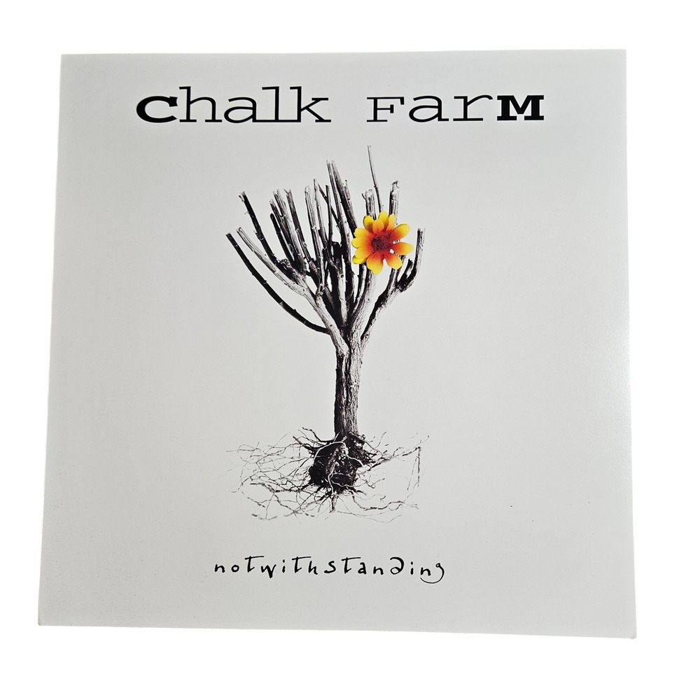Chalk FarM‎ Notwithstanding 1996 Promo Flat Album Poster 12x12 D/S Sony Music